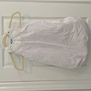 Jacadi Pink/White Sleep Sack 0-6m